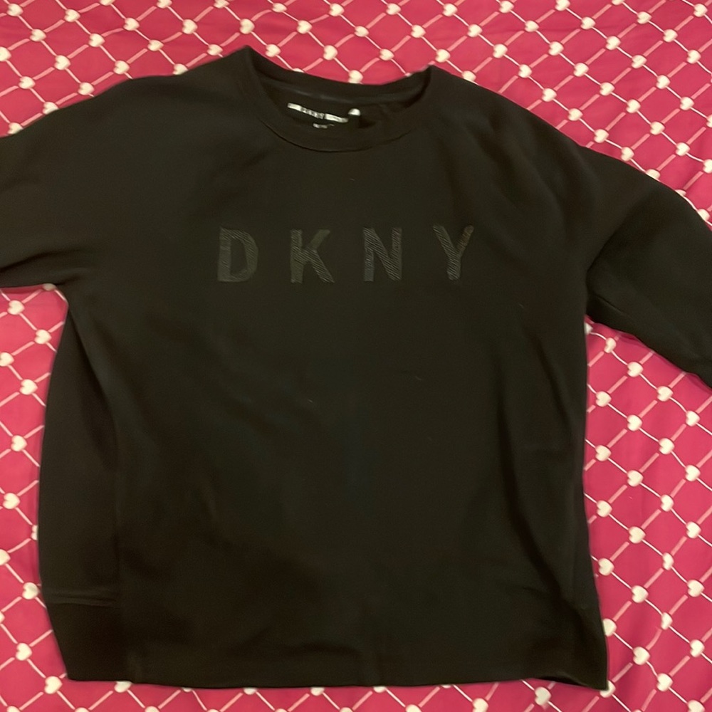 Black DKNY sweatshirt